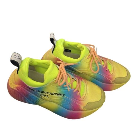Stella McCartney Chunky Sneakers Rainbow Eclypse As Seen on Taylor Swift Size 6 - Picture 11 of 13